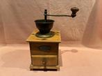 Moulin à café ancien en bois et cuivre., Enlèvement ou Envoi