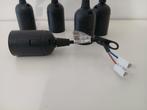 E 27, 5 raccords de lampe. pour peindre en mouvement, par ex, Enlèvement ou Envoi, Neuf, Synthétique, Spot encastrable ou Spot mural