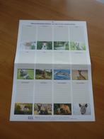 Gratis Verjaardagskalender van Gaia, 2xA4 groot, Enlèvement ou Envoi