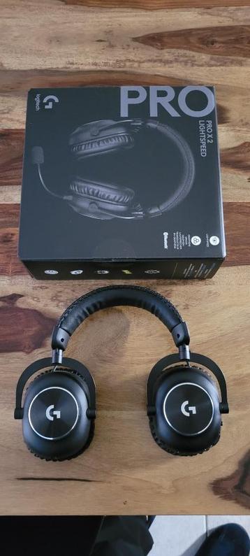 Logitech Pro x2 Lightspeed, Logitech, Comme neuf, Microphone repliable, Enlèvement