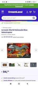Jurassic World Kolossale Blue Velociraptor, Ophalen, Zo goed als nieuw