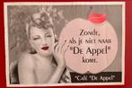 Placemat De Appel (café in Leuven), Ophalen of Verzenden