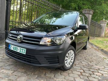 vw caddy maxi **2/2021**52000km**1400CC **benzine+gas**, Auto's, Voorwielaandrijving, Stof, 4 cilinders, CNG (Aardgas)