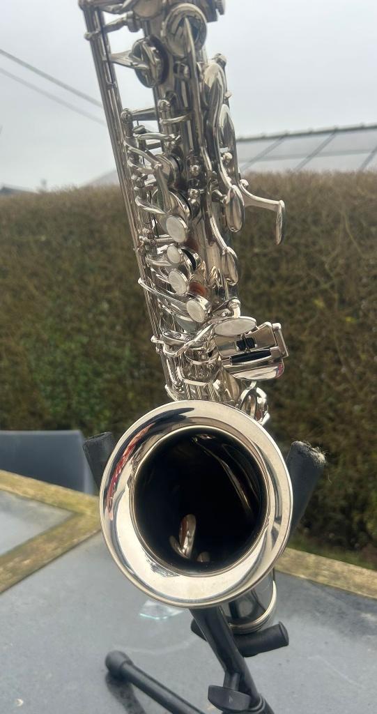 Saxophone Alto Stewart Ellis, Musique & Instruments, Instruments à vent | Saxophones, Neuf, Alto, Avec valise, Enlèvement