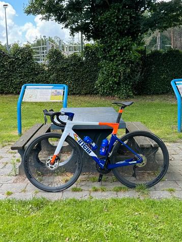 Cinelli Pressure - 54 - Di2, Fietsen en Brommers, Fietsen | Racefietsen, Ophalen, Carbon