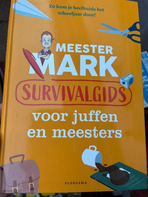 Meester Mark: Survivalgids voor juffen en meesters, Livres, Livres Autre, Comme neuf, Enlèvement