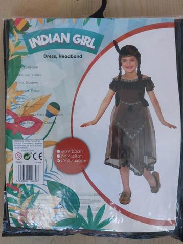 Carnaval - Indiaans meisje - 10 - 12 jaar / 146 cm beschikbaar voor biedingen