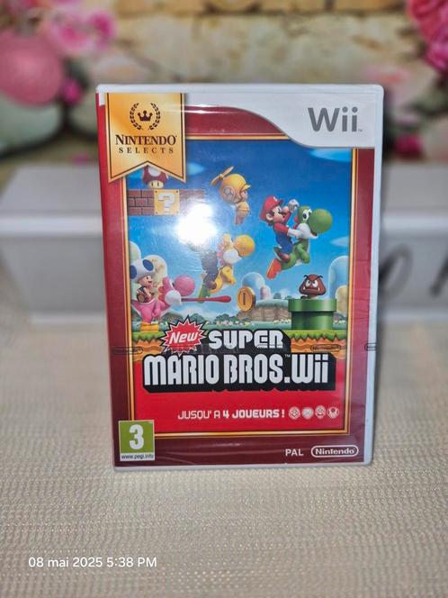 Nieuwe Super Mario Bros Wii, gloednieuw in blisterverpakking, Games en Spelcomputers, Games | Nintendo Wii, Nieuw, Ophalen of Verzenden