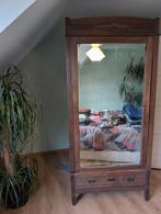 Kleerkast met oude spiegel, Huis en Inrichting, Ophalen, Gebruikt, 50 tot 100 cm, 150 tot 200 cm