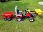 Speelgoed tractor met aanhangwagen, Enfants & Bébés, Jouets | Extérieur | Go-cart & Cuistax, Comme neuf, Enlèvement ou Envoi