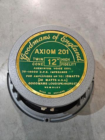 2x Goodmans Axiom 201 beschikbaar voor biedingen