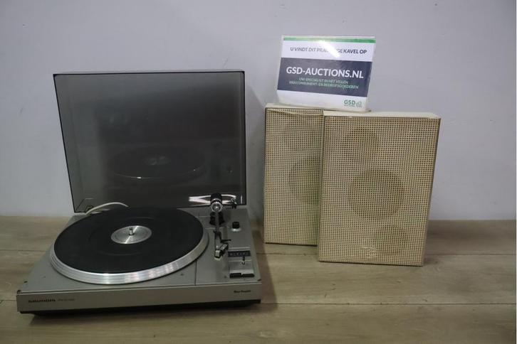 Vintage Grundig Platenspeler met 2 Grundig Speakers, Audio, Tv en Foto, Platenspelers