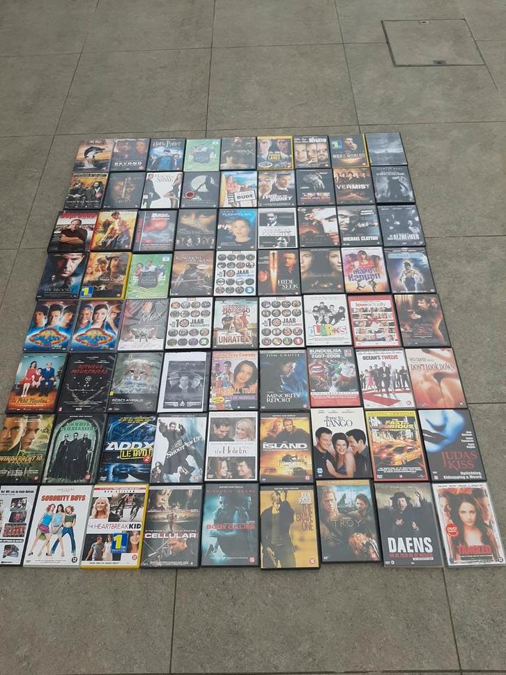 215 dvd´s aan 1 € of 90 € voor alles, Cd's en Dvd's, Dvd's | Overige Dvd's, Gebruikt, Ophalen of Verzenden