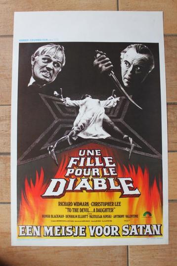 filmaffiche To The Devil A Daughter 1976 filmposter beschikbaar voor biedingen