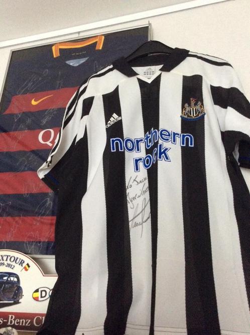 Shirt Newcastle United met handtekening Alan Shearer, Verzamelen, Sportartikelen en Voetbal, Zo goed als nieuw, Shirt, Ophalen of Verzenden