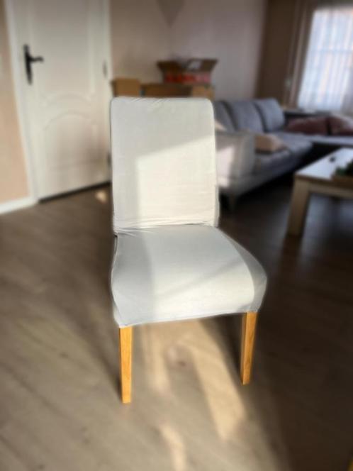 Stoelhoes (6x) - grijs, Huis en Inrichting, Stoelen, Gebruikt, Grijs, Ophalen of Verzenden