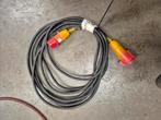 Verlengkabel krachtkabel krachtstroom 4 aderig 10m, Enlèvement ou Envoi, Comme neuf