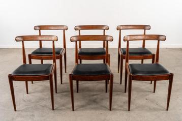 Vintage stoelen en dressoir Alfred Hendrickx beschikbaar voor biedingen