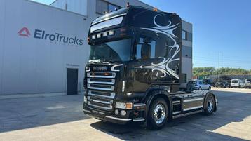 Scania R 500 V8 (BE TRUCK / TOP CONDITION / EXHAUST VALVE !, Autos, Cuir, Euro 5, Achat, Boîte manuelle