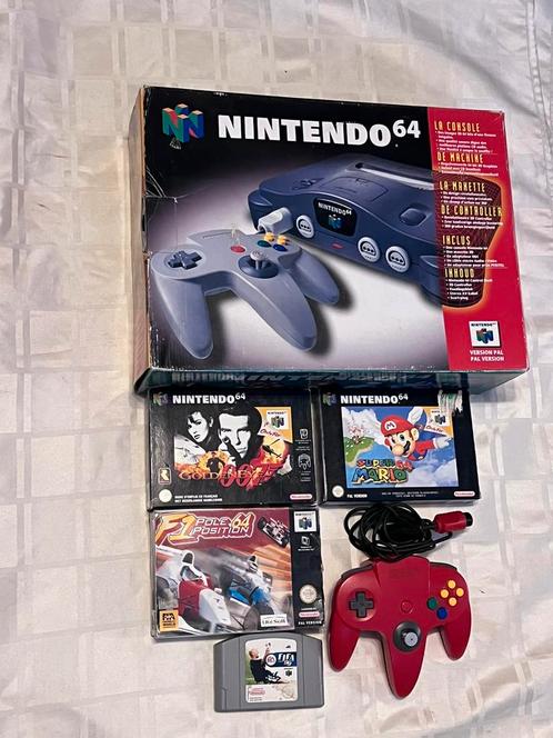 Nintendo N64+games + controllers, Games en Spelcomputers, Games | Nintendo 64, Zo goed als nieuw
