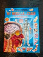 L. Leask - Menselijk lichaam stickerboek, Boeken, Nieuw, L. Leask, Ophalen of Verzenden