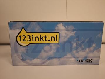 123inkt Huismerk Brother TN-421 Cyaan Toner – Nieuw beschikbaar voor biedingen