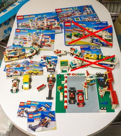 Lego System Octan Racing 7 sets 6337+6546+6639+6550+6663+nog, Enfants & Bébés, Jouets | Duplo & Lego, Comme neuf, Lego, Ensemble complet
