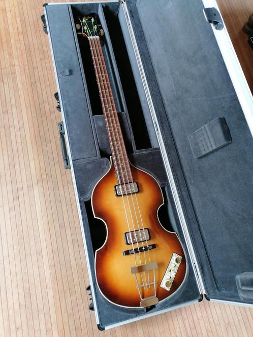 Hofner 500/1 Vintage '63 reissue 2006, Muziek en Instrumenten, Snaarinstrumenten | Gitaren | Bas, Gebruikt, Semi-akoestisch, Ophalen