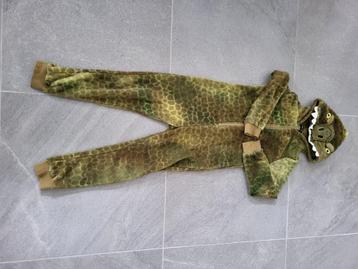 Onesie krokodil maat 140 beschikbaar voor biedingen