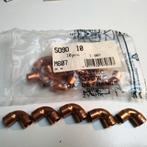 Lot de 15 coudes cuivre Ø10 à souder, Enlèvement ou Envoi, Neuf, Cuivre