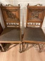 1 table. 2 kasten. 8 chairs. All them are handmade Mechelen, Ophalen of Verzenden