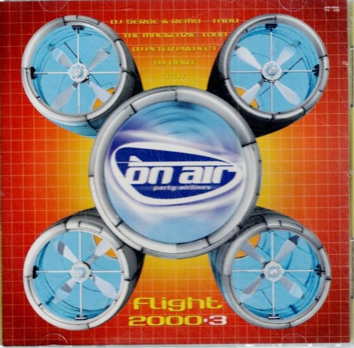cd   /   On Air Party Airlines - Flight 2000•3, Cd's en Dvd's, Cd's | Overige Cd's, Ophalen of Verzenden