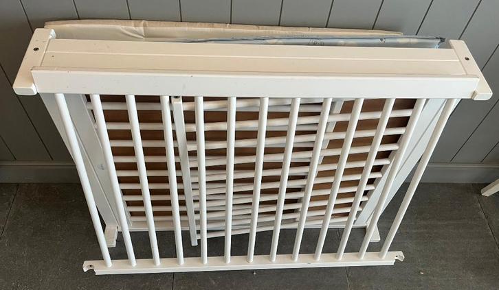 Wit Baby Park Pericles in Goede Staat, Kinderen en Baby's, Babyparken, Gebruikt, Rechthoekig, In hoogte verstelbaar, Ophalen