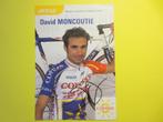 wielerkaart 2003 team cofidis david moncoutie signe, Comme neuf, Envoi