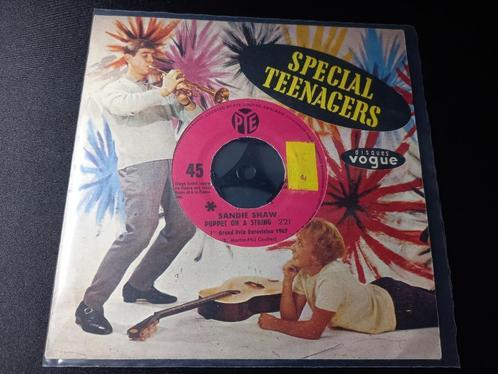Sandie Shaw ‎– Puppet On A String "Special Teenagers" = Mint, Cd's en Dvd's, Vinyl Singles, Zo goed als nieuw, Single, Pop, 7 inch