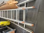 Aluminium ladder 12 meter, Doe-het-zelf en Bouw, Ladders en Trappen, Ophalen of Verzenden, Zo goed als nieuw, Ladder