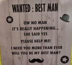 Getuige vragen voor huwelijk, Ophalen of Verzenden