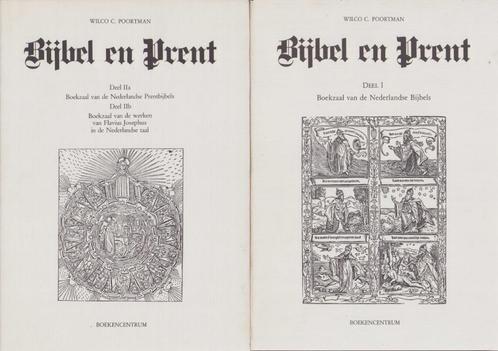 Bijbel & Prent. 2 delen - Wilco C. Poortman, Boeken, Kunst en Cultuur | Beeldend, Zo goed als nieuw, Overige onderwerpen, Ophalen of Verzenden