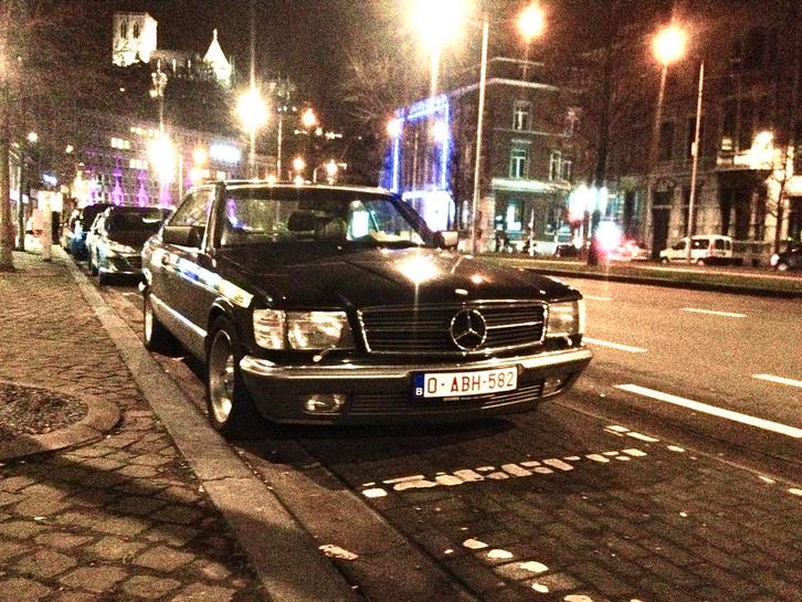 Mercedes SEC 500 Coupé LPG Oldtimer, Autos, Mercedes-Benz, Particulier, Classe S, ABS, Air conditionné, Verrouillage central, Air conditionné automatique