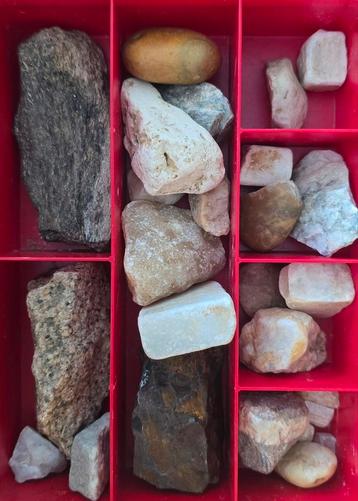 Collection de pierres et minéraux – 2 € pièce beschikbaar voor biedingen