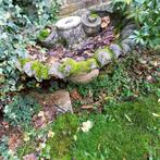 mooie fontein schaal , vijver in witte steen, Tuin en Terras, Ophalen