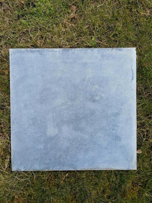 Blauwe hardsteen tegels resten + grotere restplaten, Doe-het-zelf en Bouw, Tegels, Zo goed als nieuw, Hardsteen, Ophalen