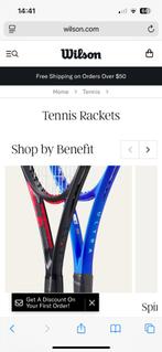 Tennis-en badmintonraketten en hockeysticks, Gebruikt, Wilson, Racket, Ophalen