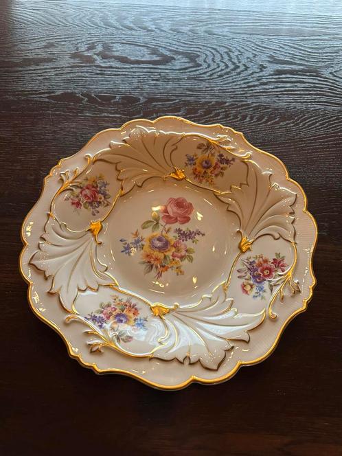 Porseleinen Schotel - Antiek - Vintage, Antiek en Kunst, Antiek | Schalen, Ophalen