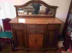 Antieke Dressoir met marmeren blad, Huis en Inrichting, Ophalen, Gebruikt, Frans, 100 tot 150 cm