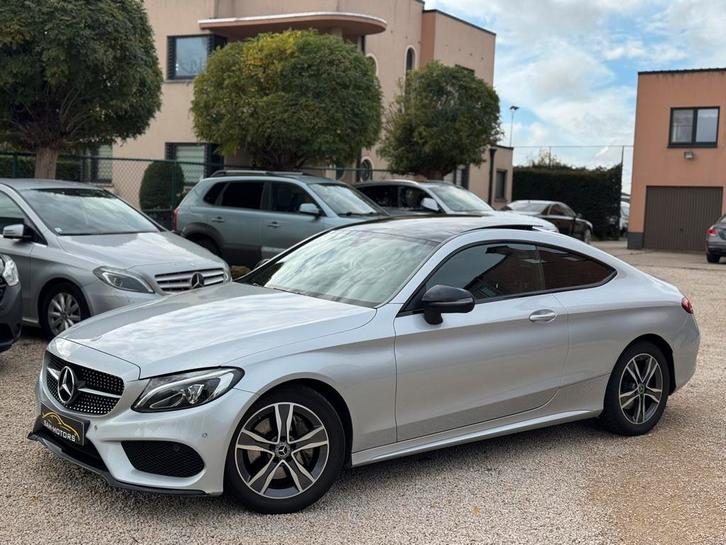 Mercedes-Benz C220d Coupé | AMG | Panoramisch dak | Topstaat, Auto's, Mercedes-Benz, Bedrijf, Te koop, C-Klasse, ABS, Achteruitrijcamera