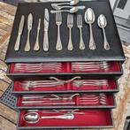 Christofle Perles  Bestekset -12 personen - 142 stuks, Ophalen, Zo goed als nieuw, Zilver, Bestekset