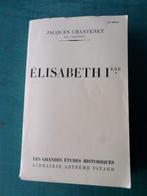 Elisabeth Ière (Jacques Chastenet) – 1953 – 404 pages, Jacques Chastenet, Utilisé, Enlèvement ou Envoi, 20e siècle ou après