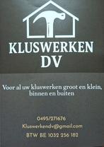Kluswerken DV, Garantie, Verbouw of Aanbouw