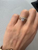 VERLOVINGSRING 14K, Handtassen en Accessoires, Ophalen of Verzenden, Zo goed als nieuw, Dame, Goud
